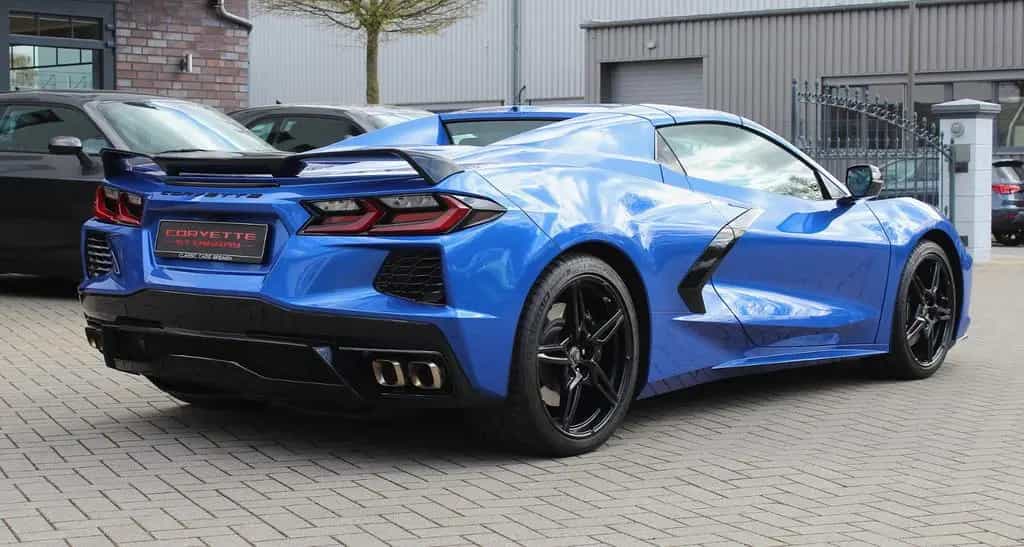 Corvette EU C8 Cabrio, Karbon, 3LT, Frontlift, 1.Hand 09/2022-photo-4