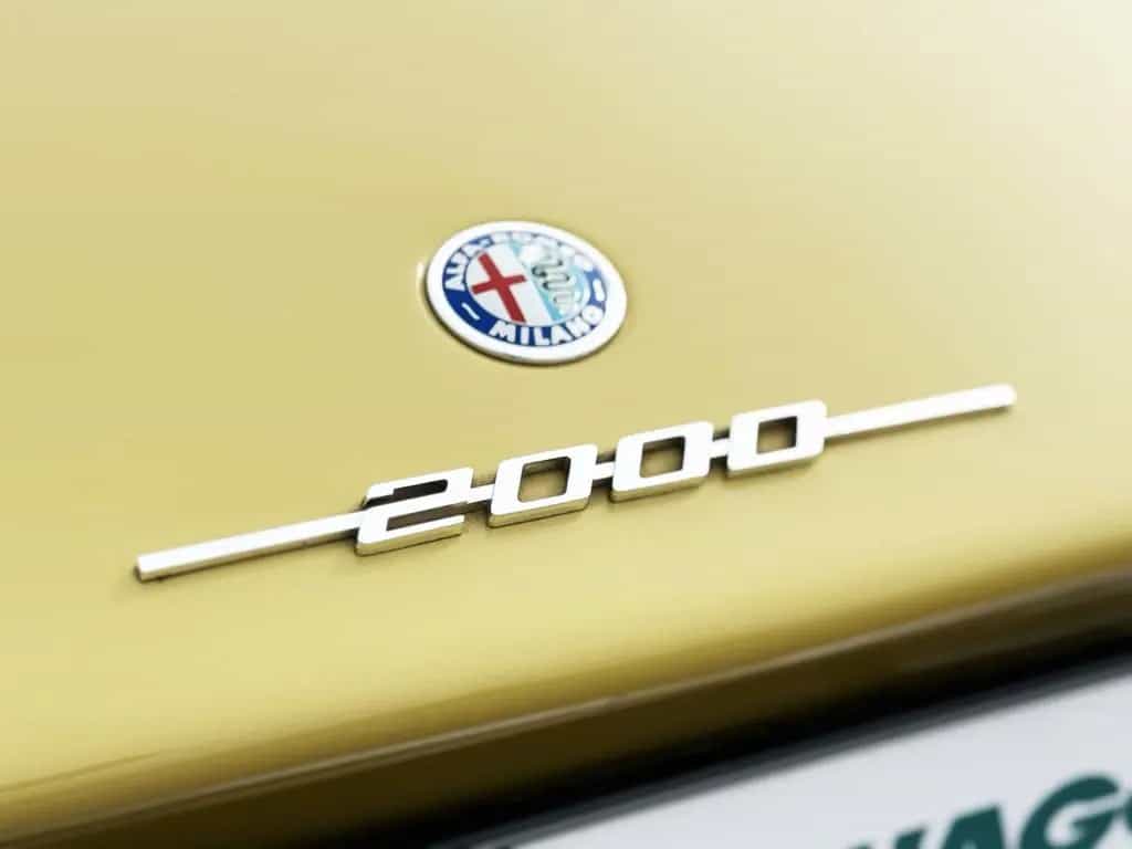 Alfa Romeo 2000 GT Veloce "Giallo Piper" (gelb) 07/1975-photo-11