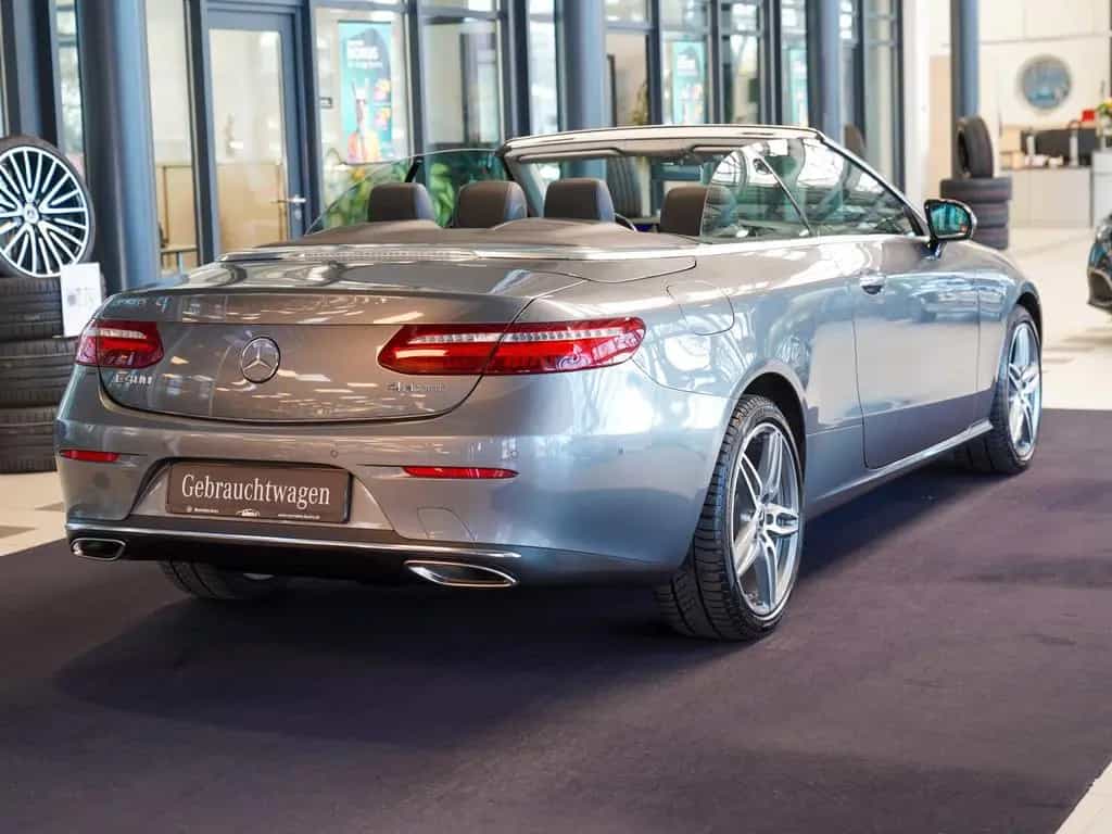 Mercedes-Benz E-Class 400 4MATIC Cabriolet Sitzklima Burmester DISTR 12/2017-photo-3