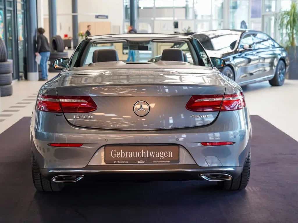 Mercedes-Benz E-Class 400 4MATIC Cabriolet Sitzklima Burmester DISTR 12/2017-photo-5