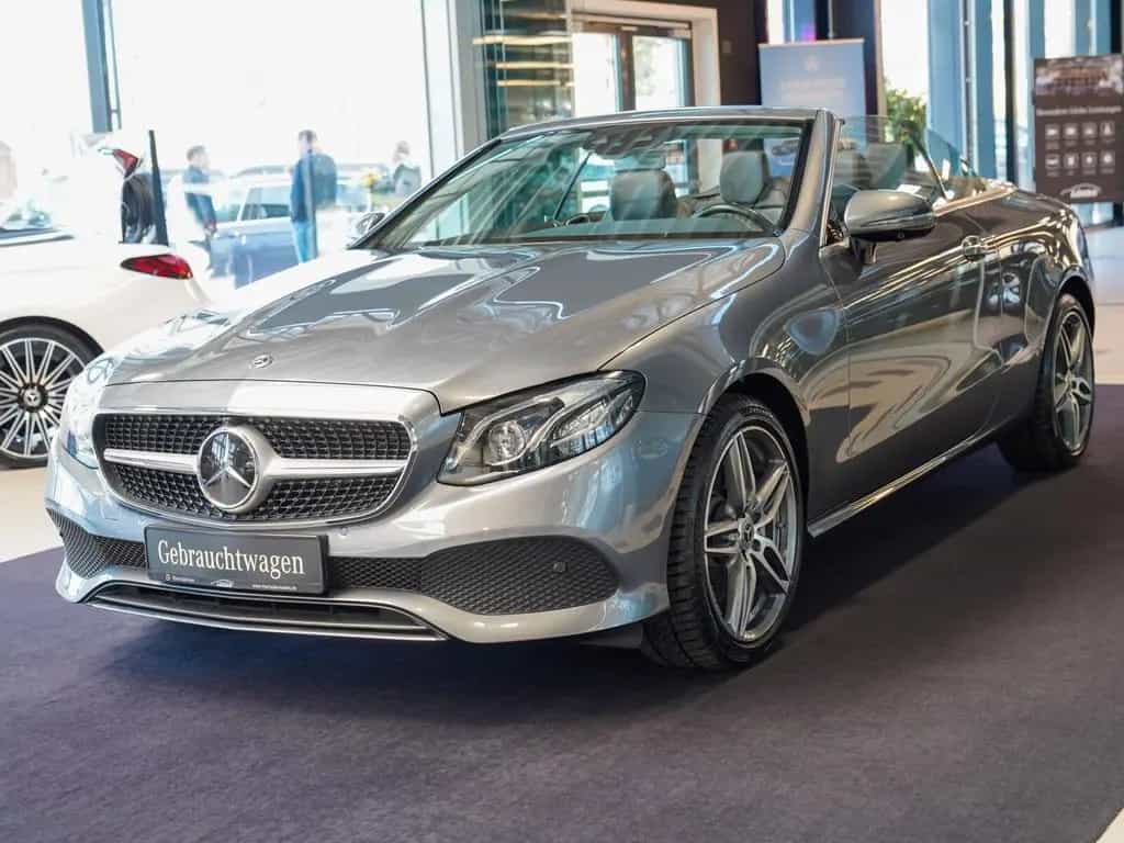 Mercedes-Benz E-Class 400 4MATIC Cabriolet Sitzklima Burmester DISTR 12/2017-photo-7