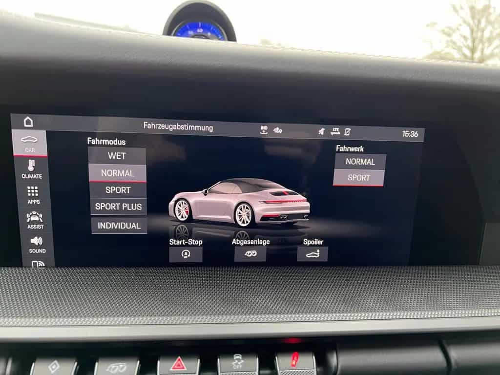 Porsche 992 911 Carrera Cabriolet 4S PDK*SPORT-AGA*CHRON 04/2020-photo-17