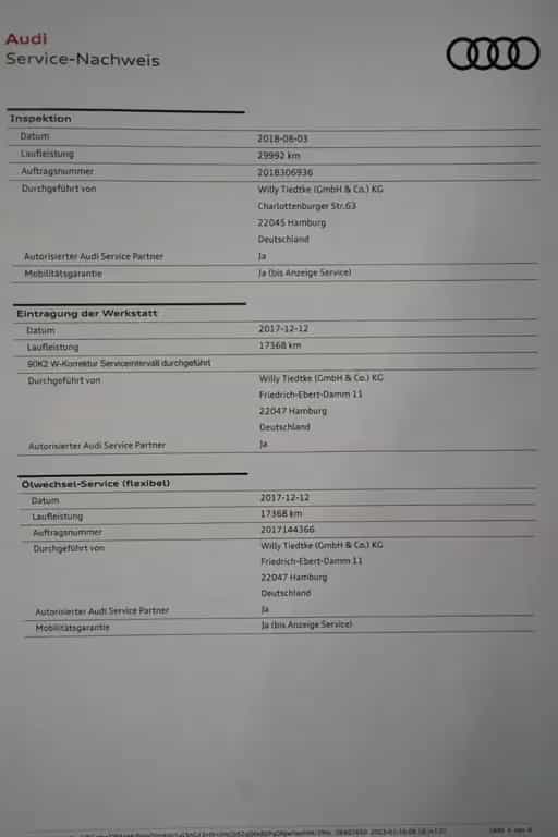 Audi A4 2.0 TFSI*Unfallfrei*1.Hand* 01/2017-photo-30