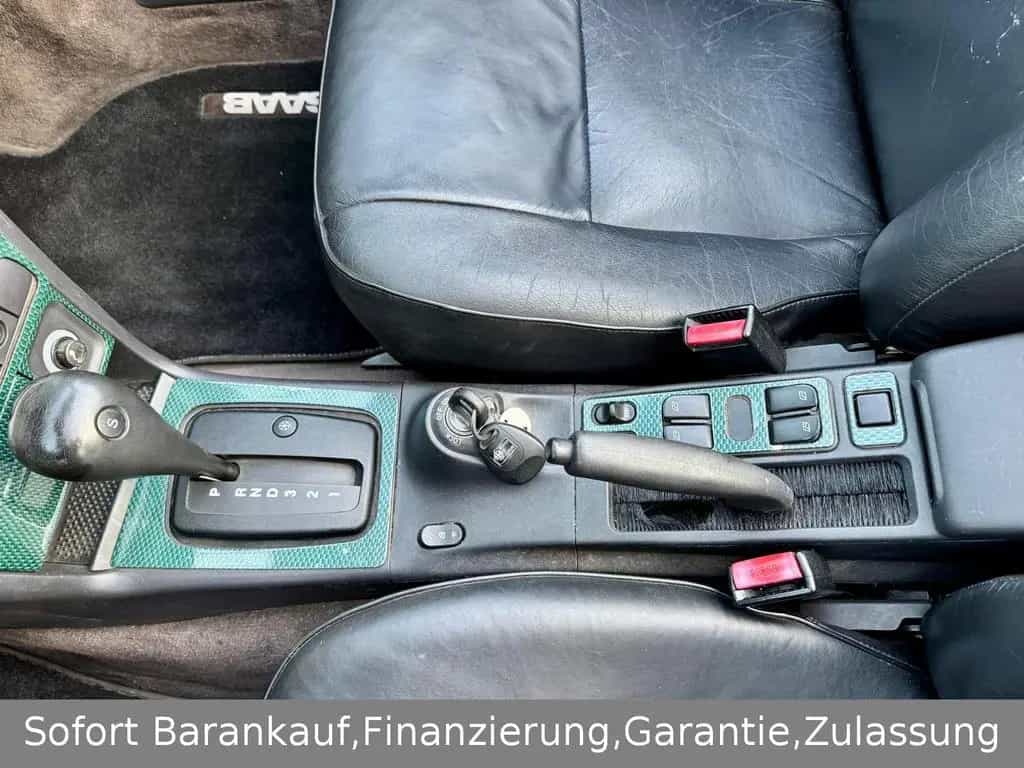Saab 900 II Cabrio Turbo"Sunbeach"I.Hand Leder Klima 03/1996-photo-13