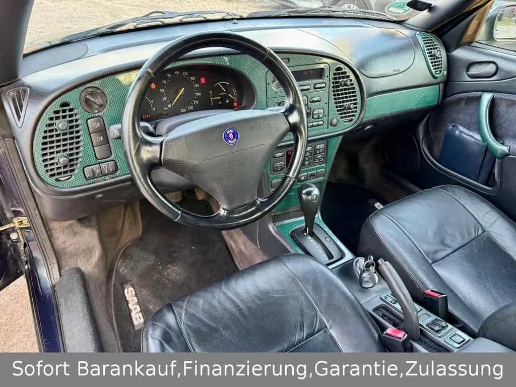 Saab 900 II Cabrio Turbo"Sunbeach"I.Hand Leder Klima 03/1996-photo-5