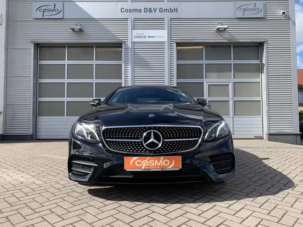 Mercedes-Benz E 400 E400 4M AMG-Line Coupe MB-Scheckheft+Pano+Burm 07/2018-photo-1