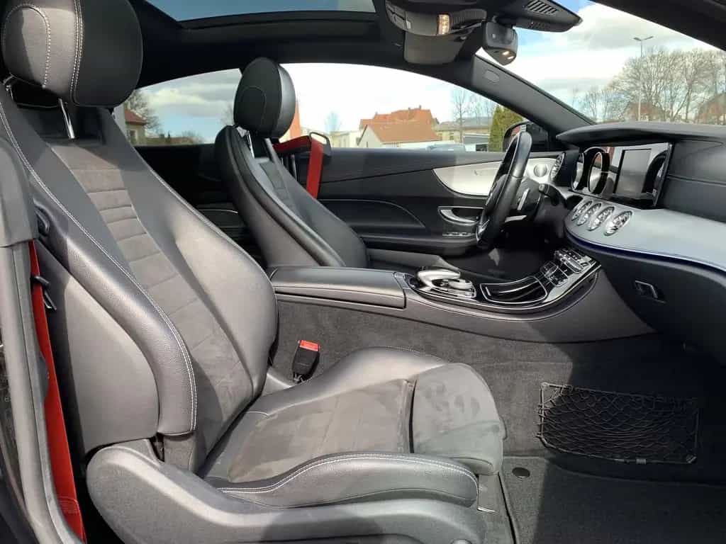 Mercedes-Benz E 400 E400 4M AMG-Line Coupe MB-Scheckheft+Pano+Burm 07/2018-photo-11