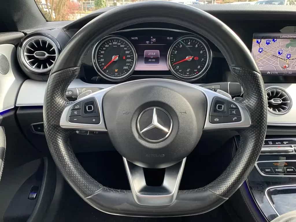 Mercedes-Benz E 400 E400 4M AMG-Line Coupe MB-Scheckheft+Pano+Burm 07/2018-photo-15