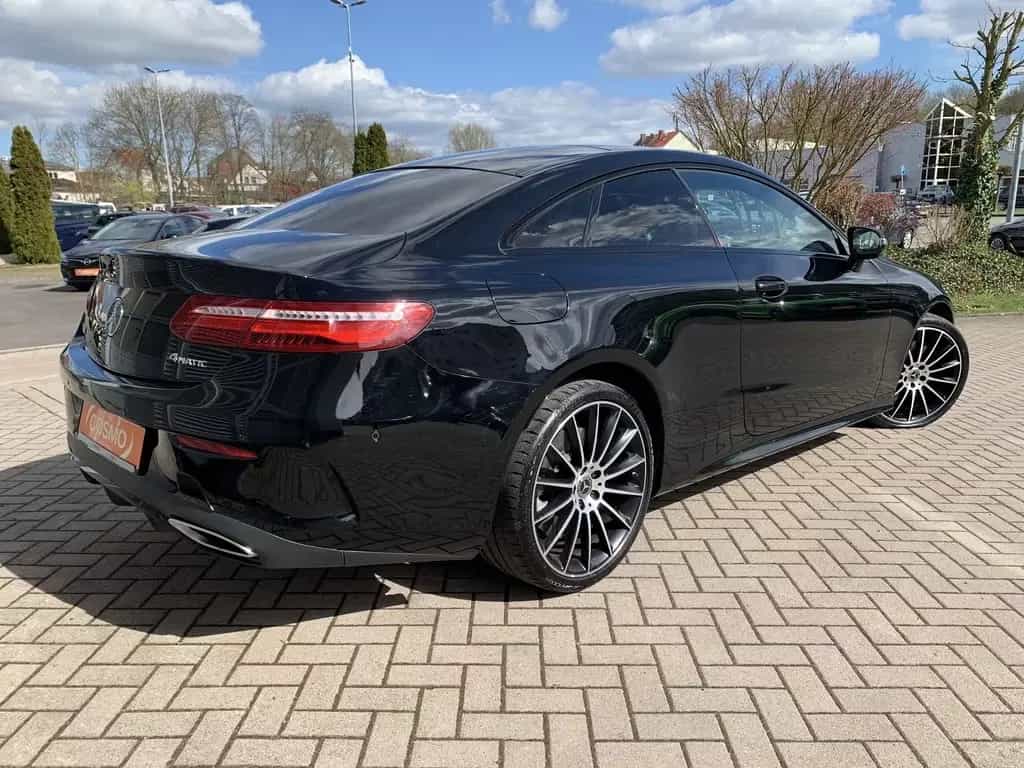 Mercedes-Benz E 400 E400 4M AMG-Line Coupe MB-Scheckheft+Pano+Burm 07/2018-photo-4