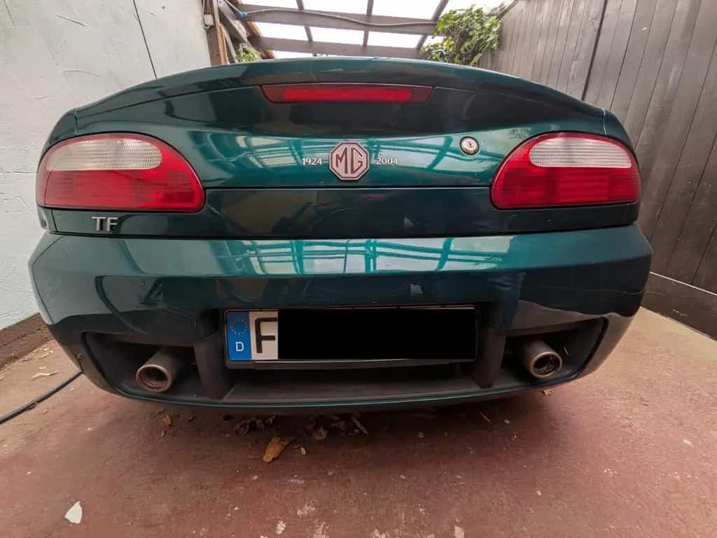 MG TF 1.8 80th Anniversary | British Racing Gree 07/2004-photo-2