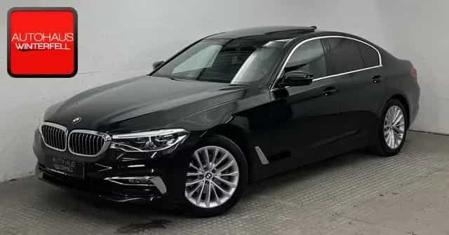 BMW 520 d xDrive Luxury Line GLASDACH+360+HUD+MEMORY 03/2019-photo-0