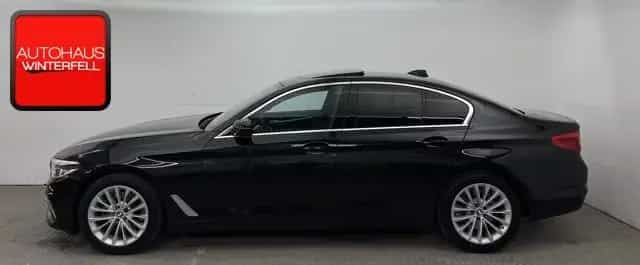 BMW 520 d xDrive Luxury Line GLASDACH+360+HUD+MEMORY 03/2019-photo-1
