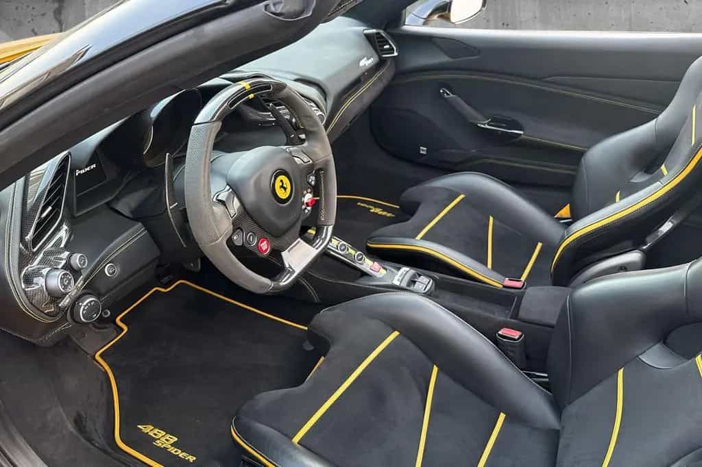 Ferrari 488 Spider*1of1 Tailor Made*Special Carbon* 07/2016-photo-13