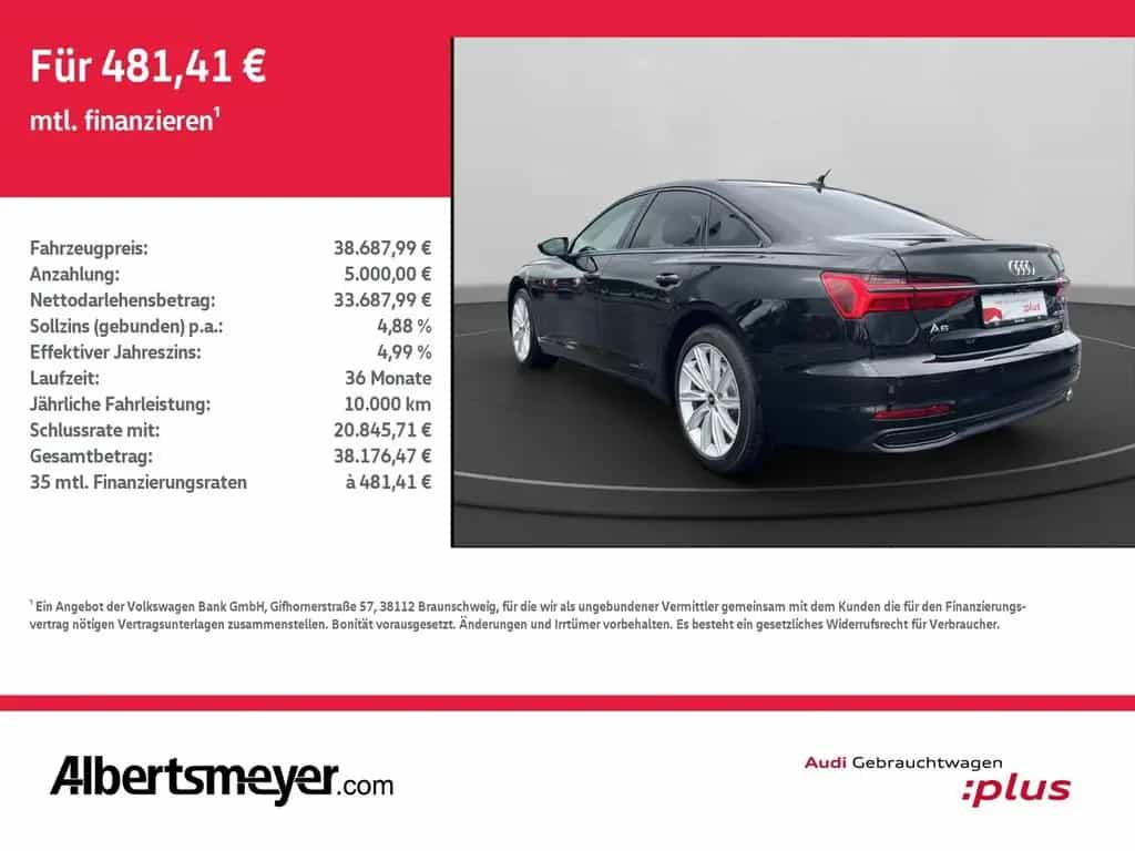 Audi A6 Limousine 2.0 TFSI QUATTRO DESIGN+LED+GRA 01/2022-photo-2