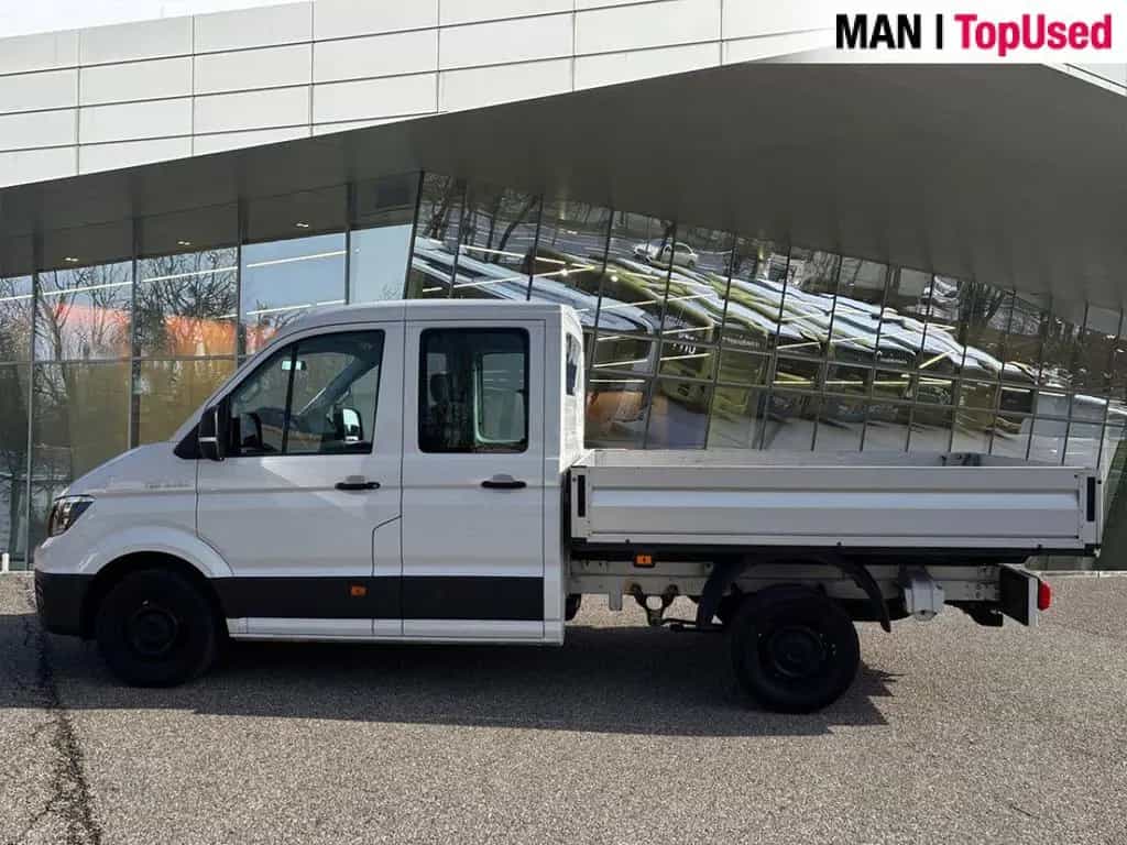 MAN TGE 3.140 4X2-DOKA-KLIMA-AHK-PRITSCHE-7SITZER 08/2021-photo-8