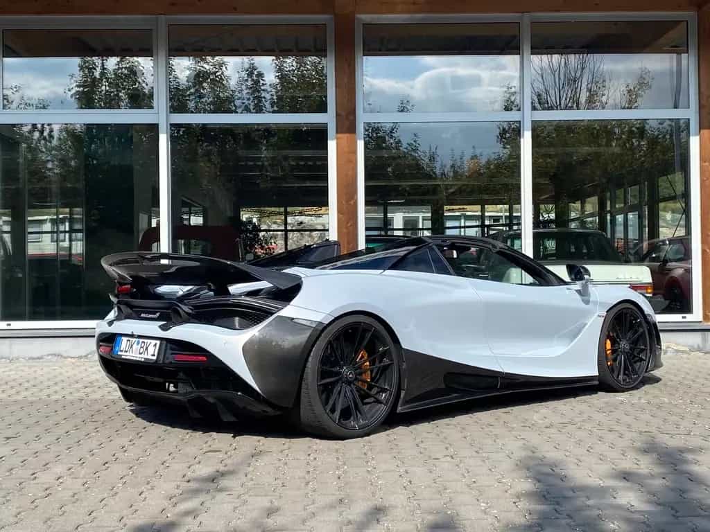 McLaren 720S Spider Novitec Bodykit Lift Garantie B&W 03/2021-photo-4