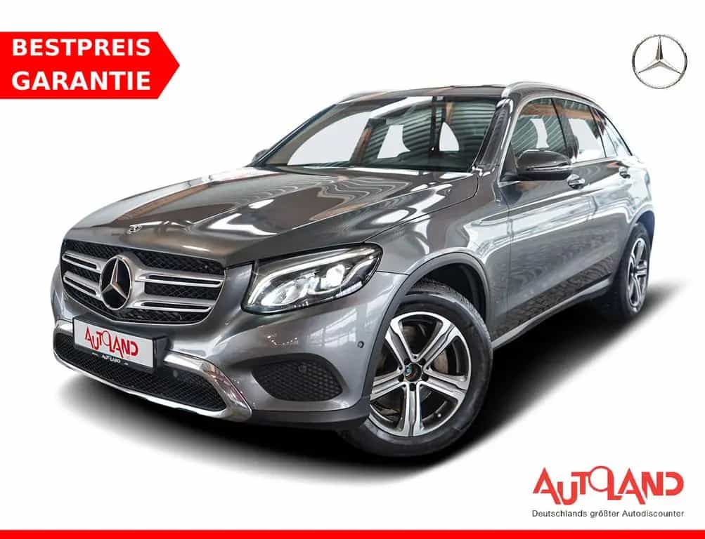 Mercedes-Benz GLC-Class 250 4Matic Standard LED Totwinkel Alcantara 09/2018-photo-0