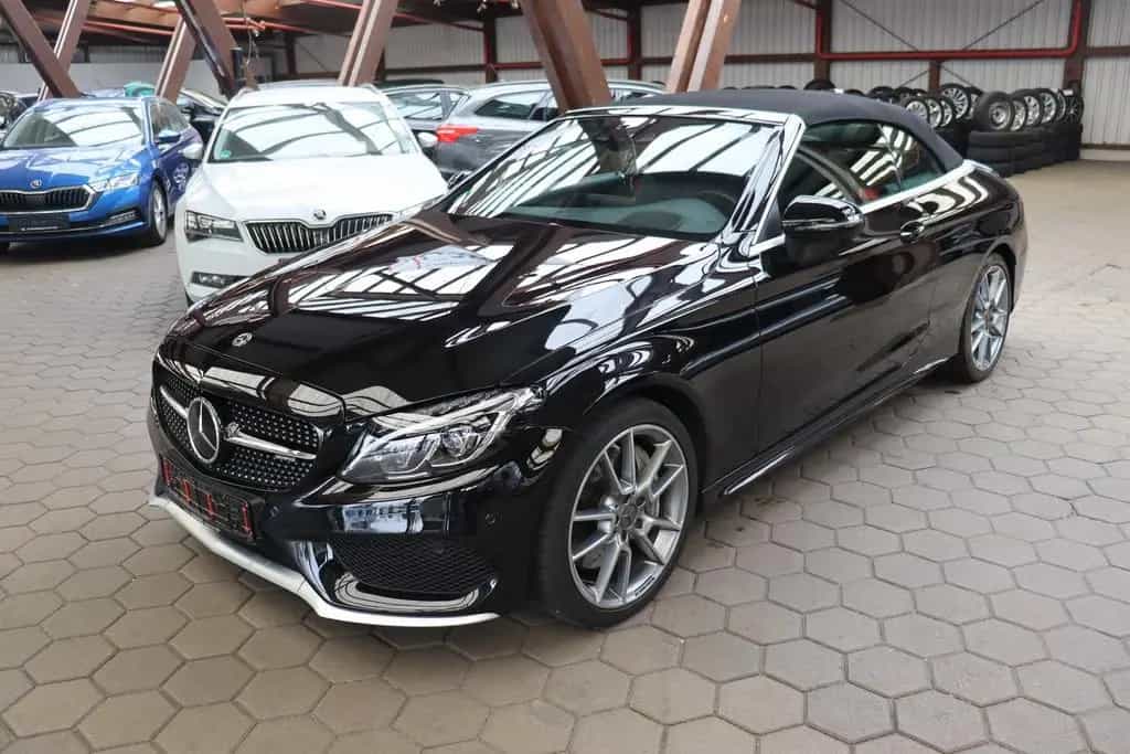 Mercedes-Benz C-Class 43 AMG 4Matic BURMEISTER*AIRSCARF*ACC*CAM 04/2018-photo-0
