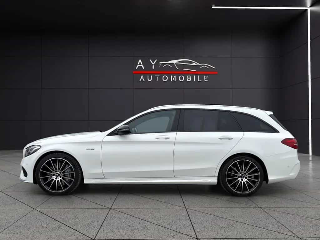 Mercedes-Benz C-Class 43 AMG T 4M PANO/PERF-ABG/DISTR+/HUD/COMAND 04/2017-photo-0