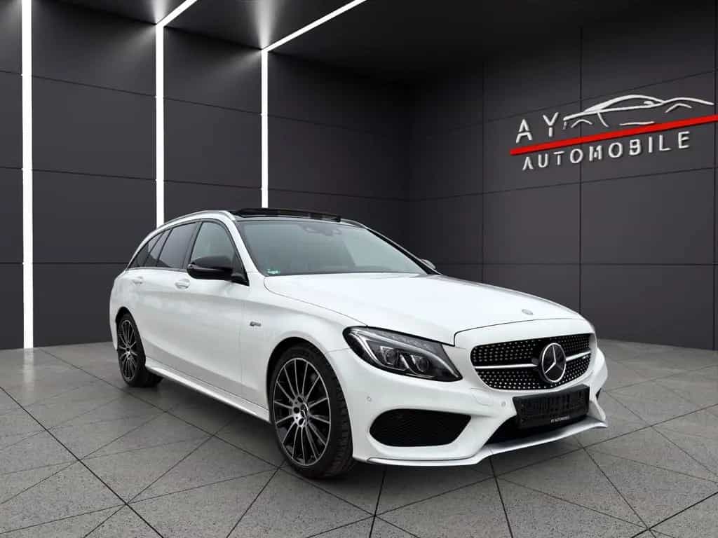 Mercedes-Benz C-Class 43 AMG T 4M PANO/PERF-ABG/DISTR+/HUD/COMAND 04/2017-photo-4