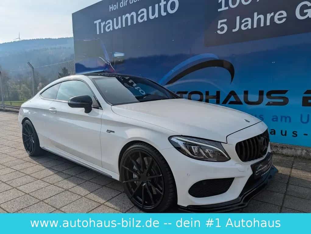 Mercedes-Benz C-Class 43 AMG Coupe 4Matic Night Edition*Pano*20Zoll* 11/2017-photo-15