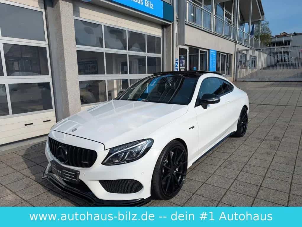 Mercedes-Benz C-Class 43 AMG Coupe 4Matic Night Edition*Pano*20Zoll* 11/2017-photo-2