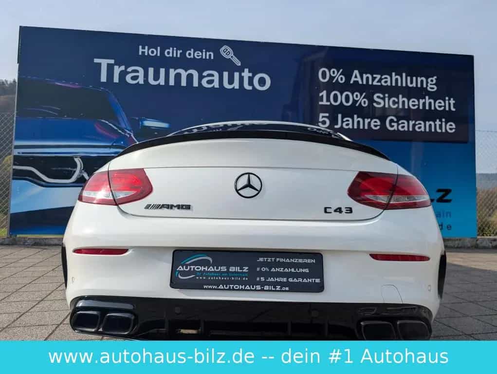 Mercedes-Benz C-Class 43 AMG Coupe 4Matic Night Edition*Pano*20Zoll* 11/2017-photo-20