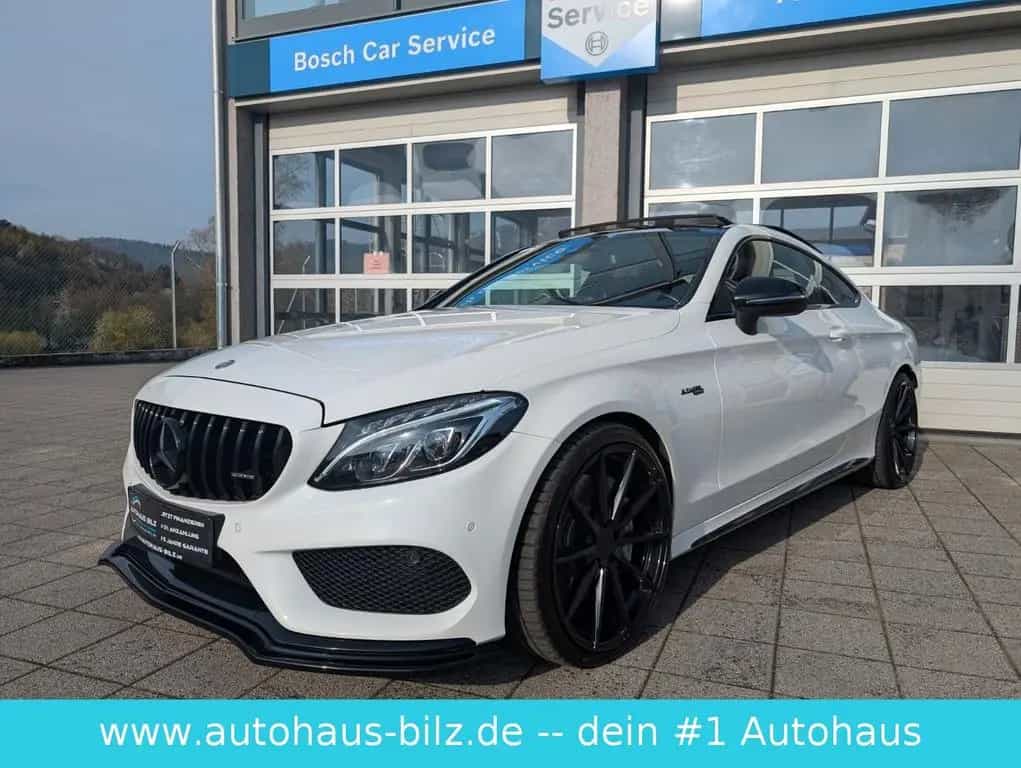 Mercedes-Benz C-Class 43 AMG Coupe 4Matic Night Edition*Pano*20Zoll* 11/2017-photo-29