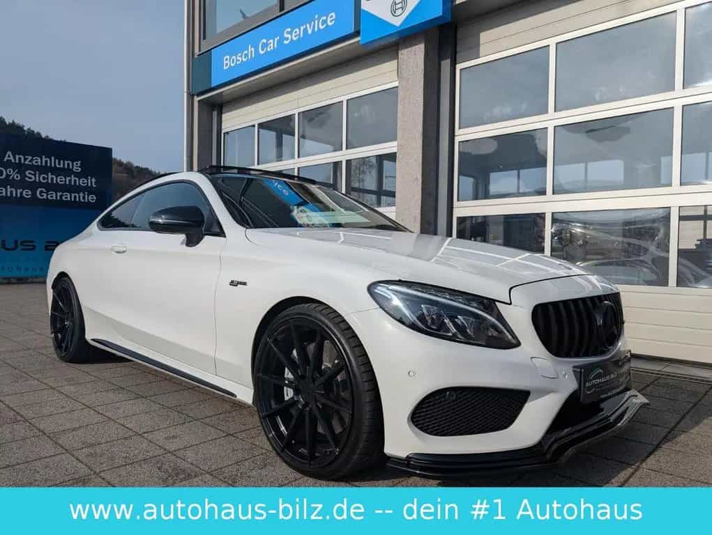 Mercedes-Benz C-Class 43 AMG Coupe 4Matic Night Edition*Pano*20Zoll* 11/2017-photo-30