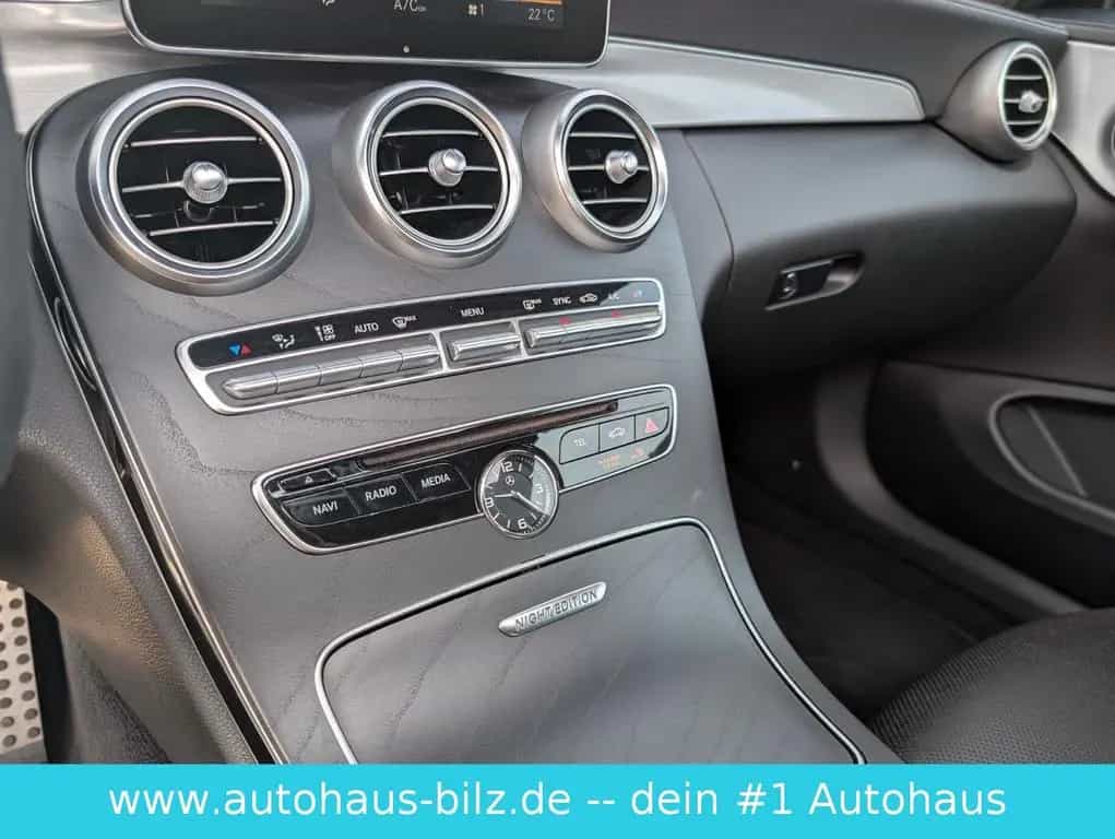 Mercedes-Benz C-Class 43 AMG Coupe 4Matic Night Edition*Pano*20Zoll* 11/2017-photo-36