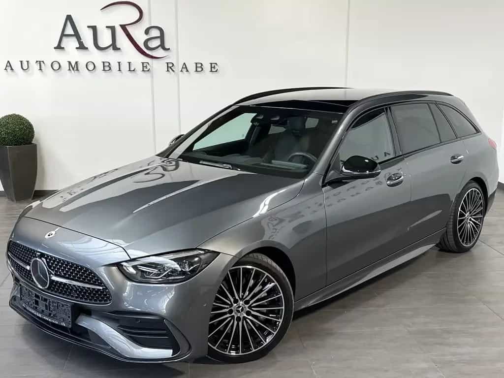 Mercedes-Benz C-Class 220d T AMG-Line NAV+LED+360°+HEADUP+PANO+VCOCK 06/2023-photo-0