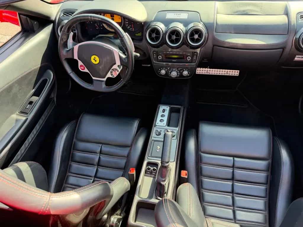 Ferrari F430 Spider F1 Carbon Xenon Navi 07/2008-photo-21