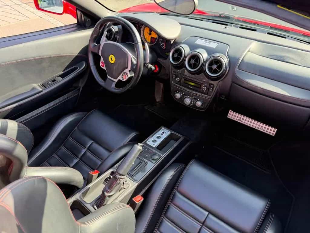 Ferrari F430 Spider F1 Carbon Xenon Navi 07/2008-photo-25