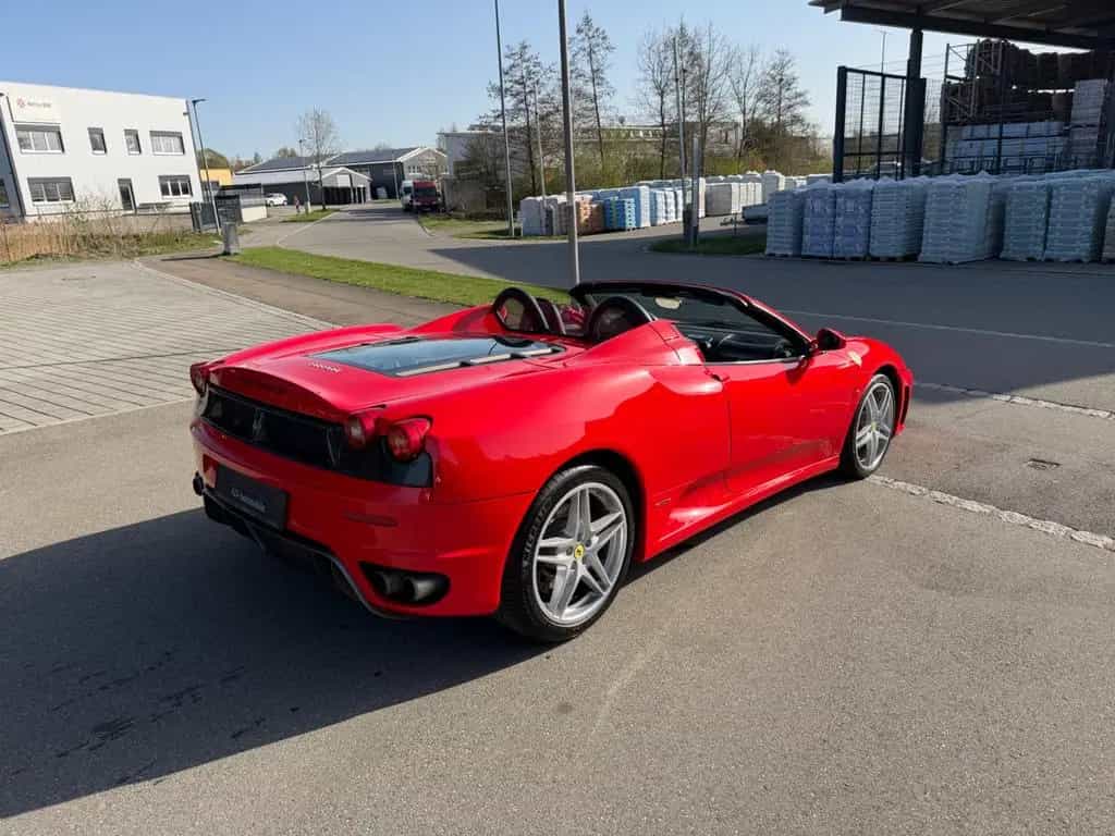 Ferrari F430 Spider F1 Carbon Xenon Navi 07/2008-photo-6