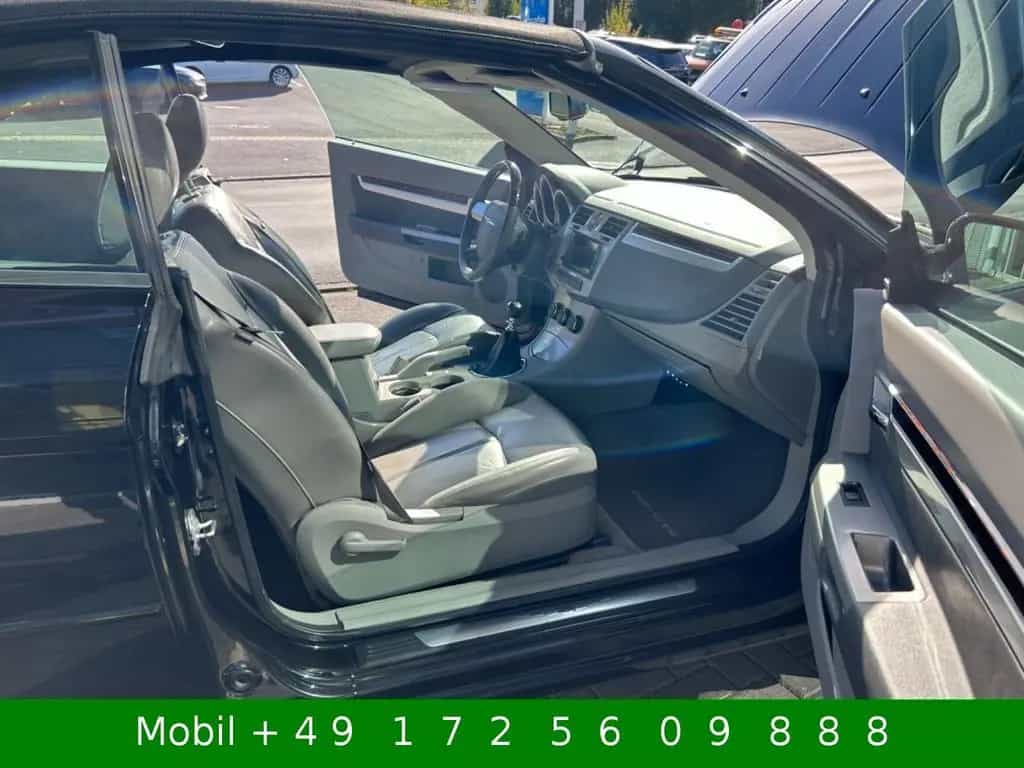 Chrysler Sebring 2,0 CRD Cabrio Limited Leder Navi AHK 08/2007-photo-13