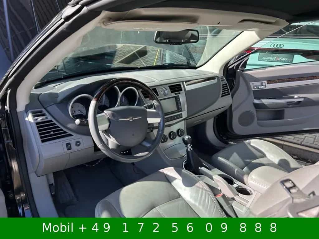 Chrysler Sebring 2,0 CRD Cabrio Limited Leder Navi AHK 08/2007-photo-14
