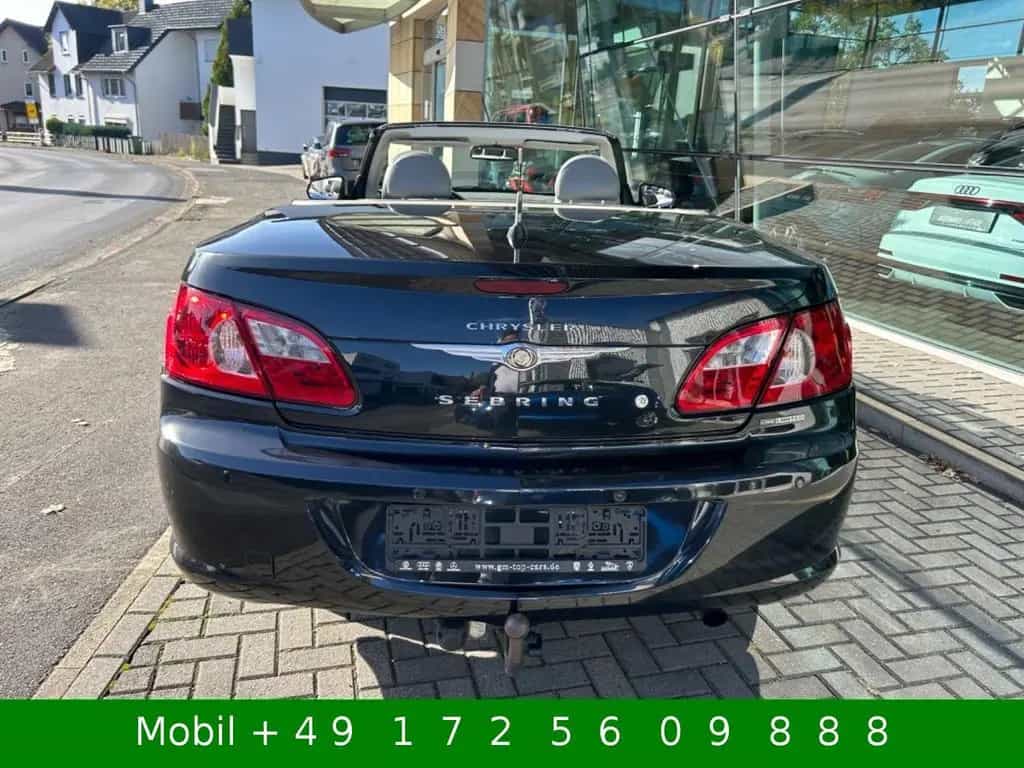 Chrysler Sebring 2,0 CRD Cabrio Limited Leder Navi AHK 08/2007-photo-8
