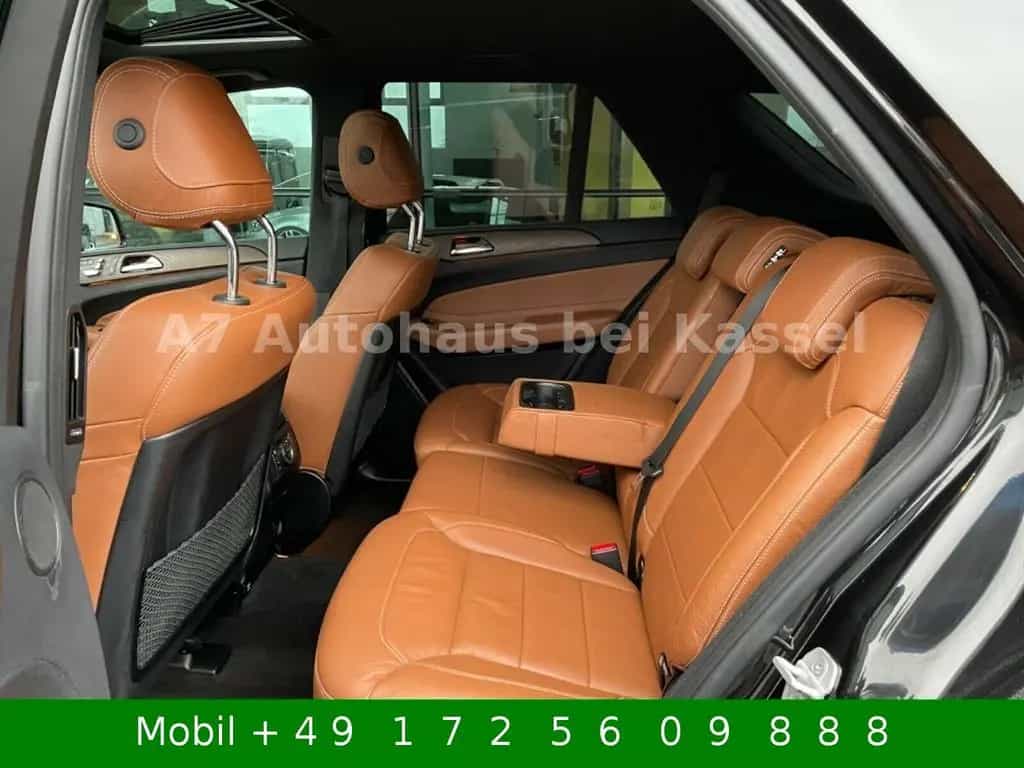 Mercedes-Benz GLE-Class 500 4x4 AMG Line AHK Leder 360-Kamera21 Luft 02/2016-photo-12