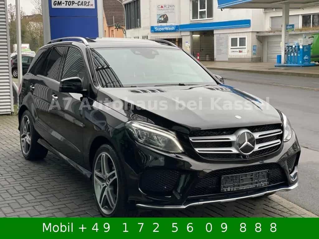 Mercedes-Benz GLE-Class 500 4x4 AMG Line AHK Leder 360-Kamera21 Luft 02/2016-photo-3