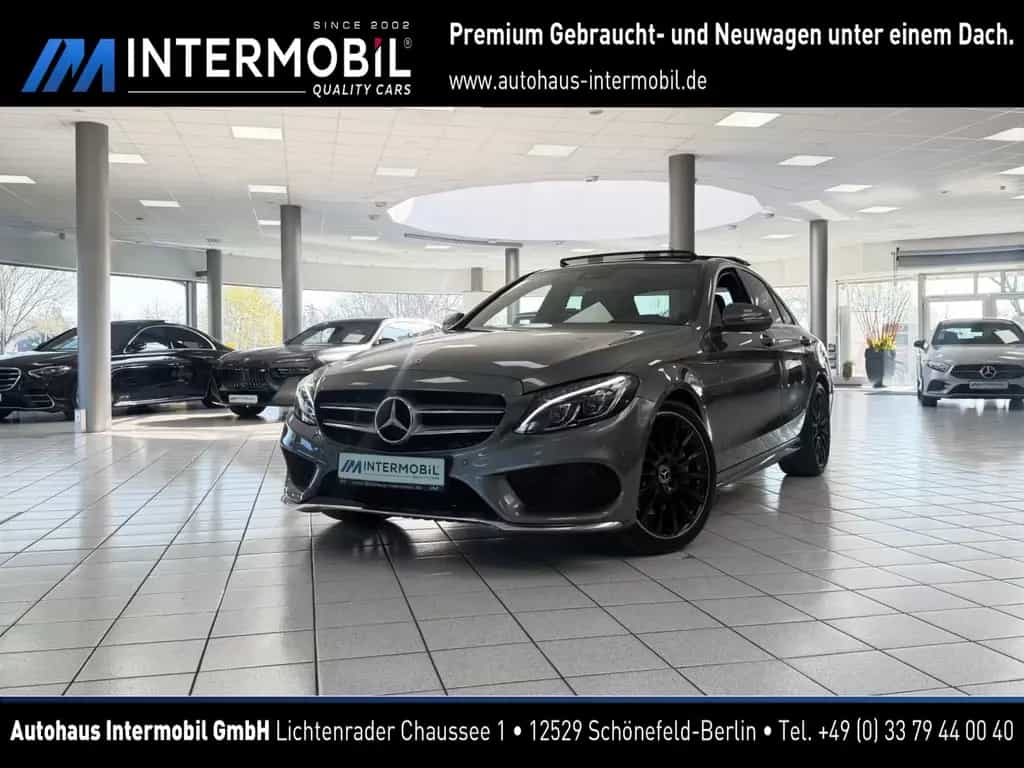Mercedes-Benz C 300 Lim 9G*AMG*LED*PANO*BURMESTER*COMAND*360° 12/2017-photo-0