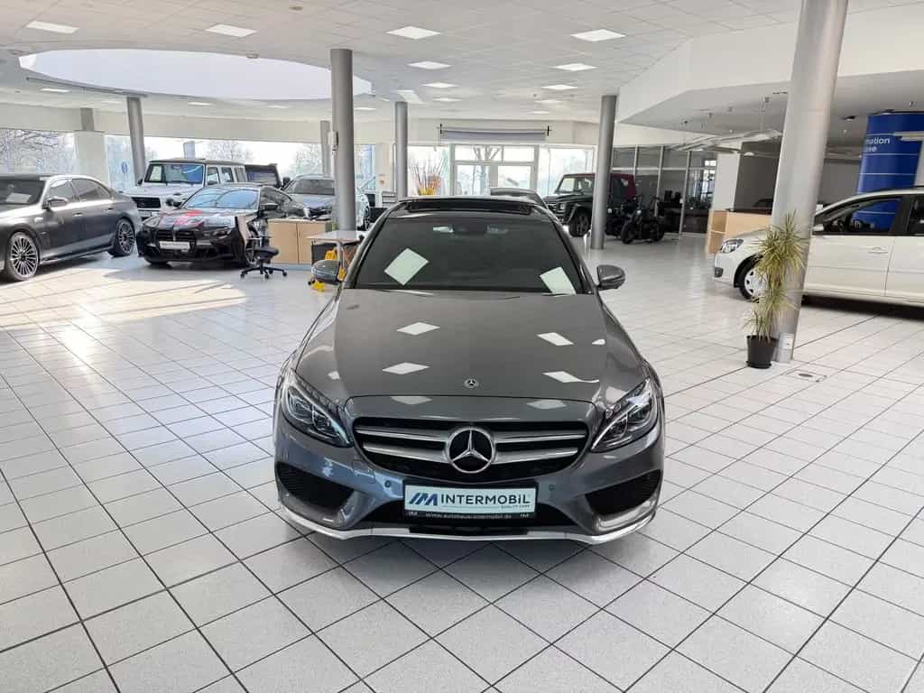 Mercedes-Benz C 300 Lim 9G*AMG*LED*PANO*BURMESTER*COMAND*360° 12/2017-photo-1