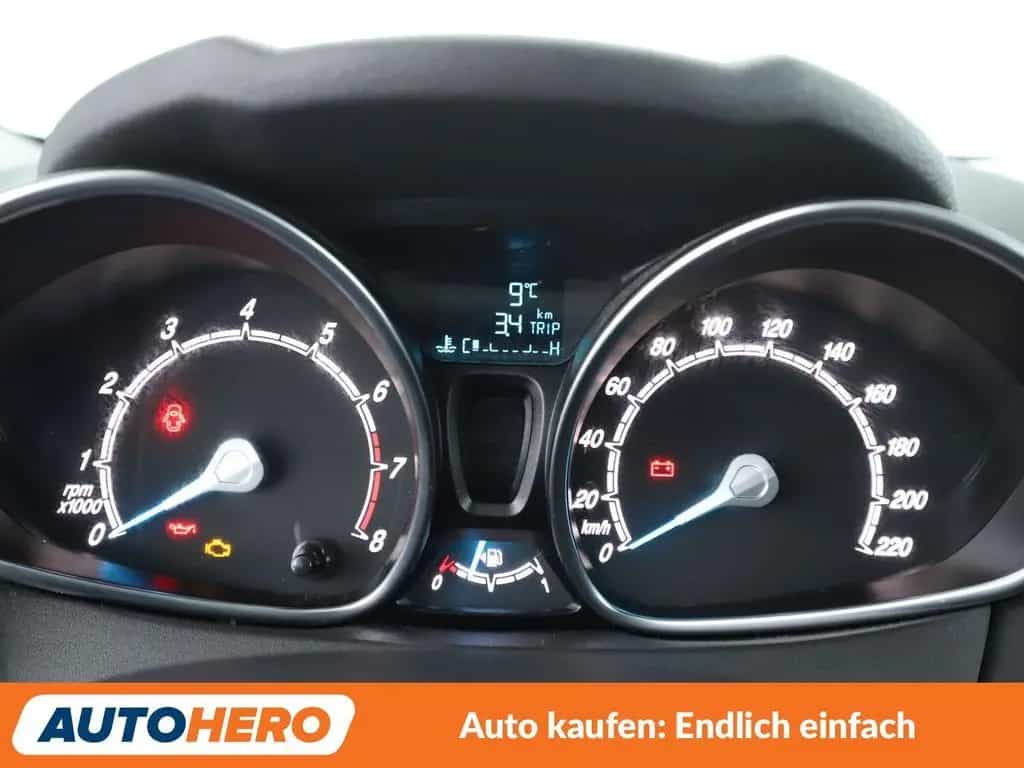 Ford Fiesta 1.0 EcoBoost Trend*NAVI*SHZ*KLIMA* 08/2015-photo-18
