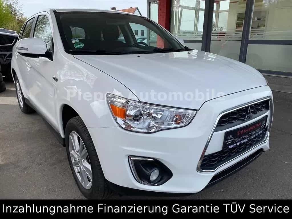 Mitsubishi ASX 35 Jahre 2WD Klima SHZ Scheckheft 1.Hand AHK 02/2014-photo-1