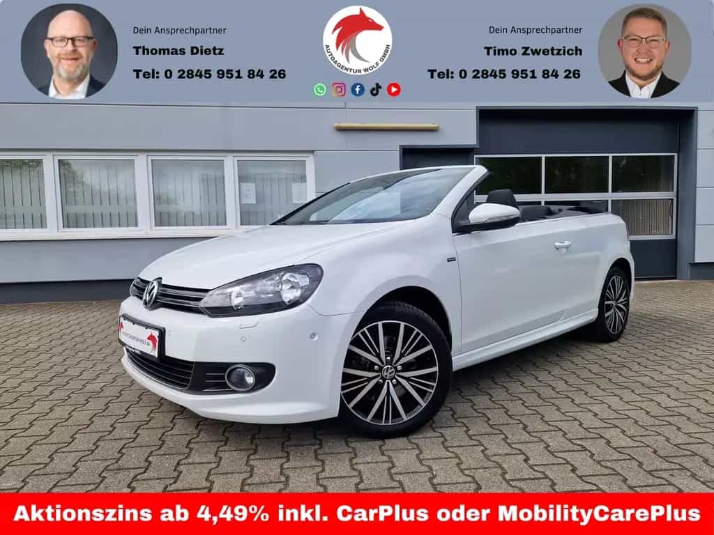 Volkswagen Golf VI Cabriolet Allstar 1.4TSI*Kamera*SHZ 05/2016-photo-0