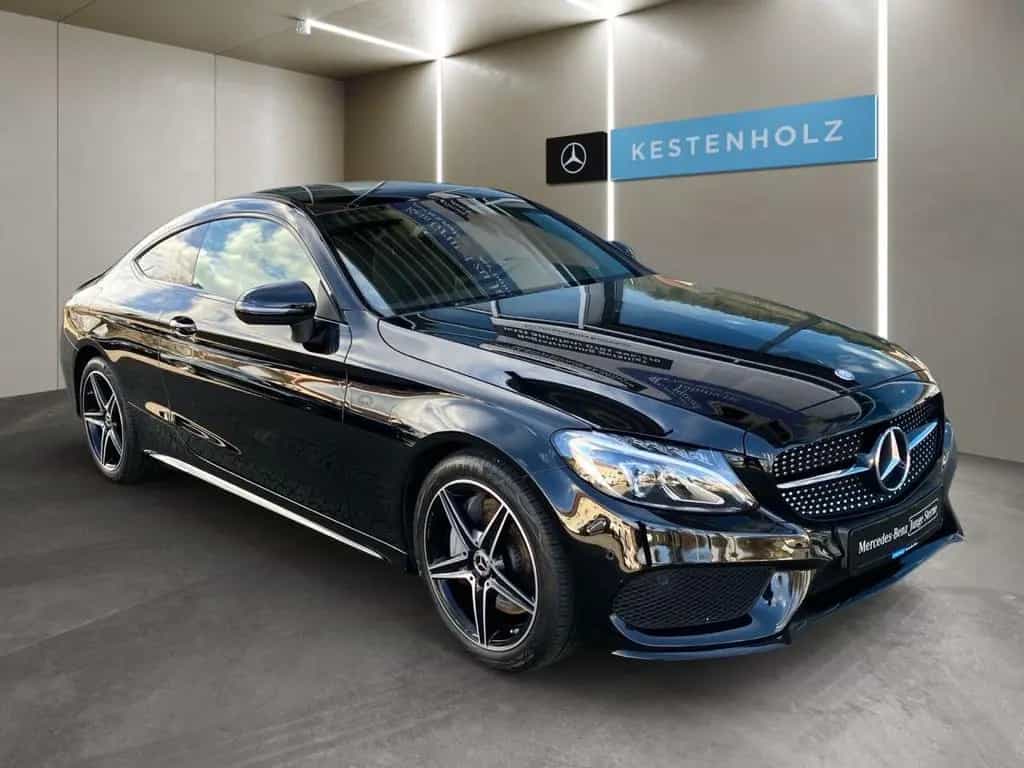 Mercedes-Benz C-Class 250 Coupé AMG+NIGHT+NAVI+SHZ+TOTWNKL+AMBIENTE 04/2017-photo-3