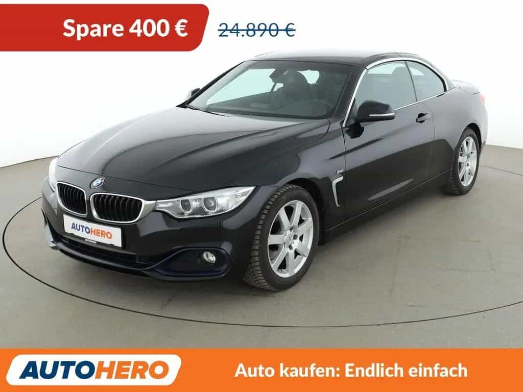 BMW 4 Series 420i Sport Line Aut.*NAVI*BI-XENON*PDC*SHZ* 03/2017-photo-0