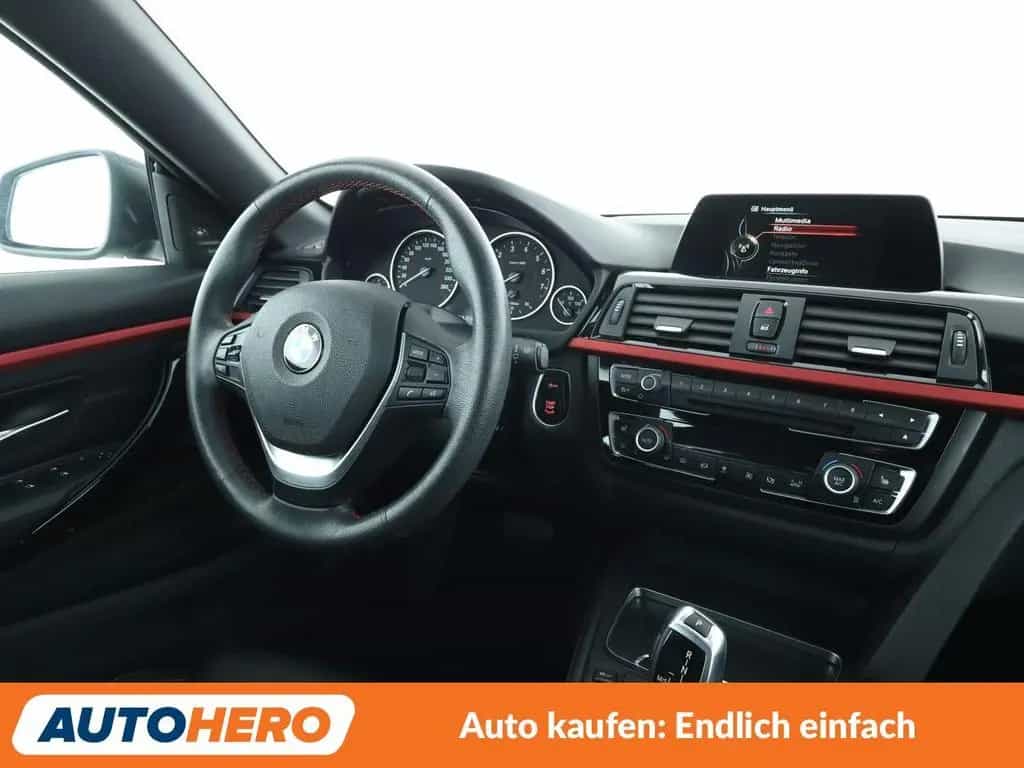 BMW 4 Series 420i Sport Line Aut.*NAVI*BI-XENON*PDC*SHZ* 03/2017-photo-12
