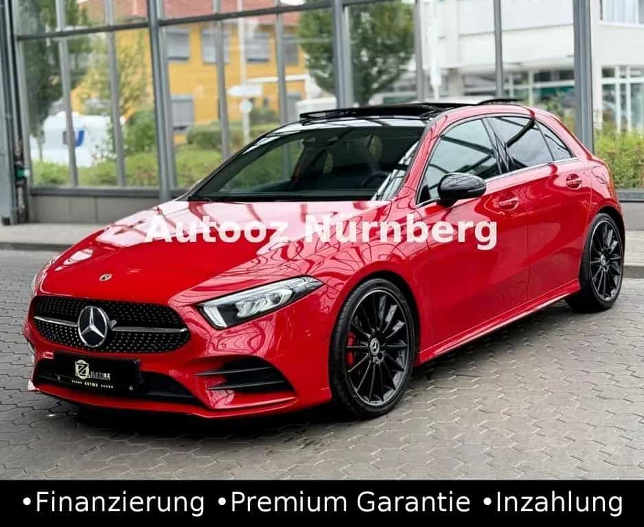 Mercedes-Benz A-Class 200 3xAMG*Pano*1.Hand*Alcantara*Ambiente*TOP 08/2019-photo-0