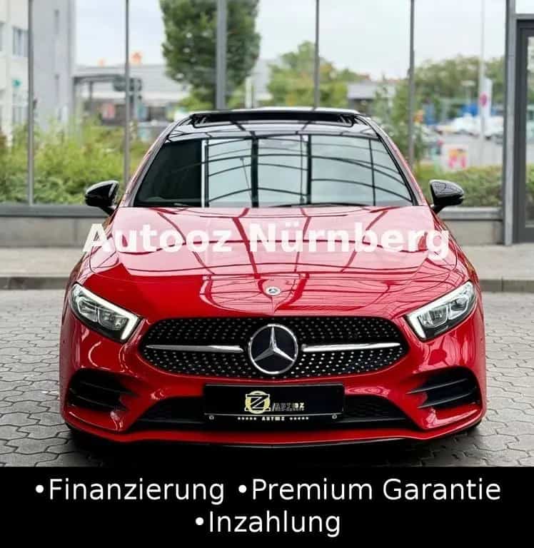 Mercedes-Benz A-Class 200 3xAMG*Pano*1.Hand*Alcantara*Ambiente*TOP 08/2019-photo-1