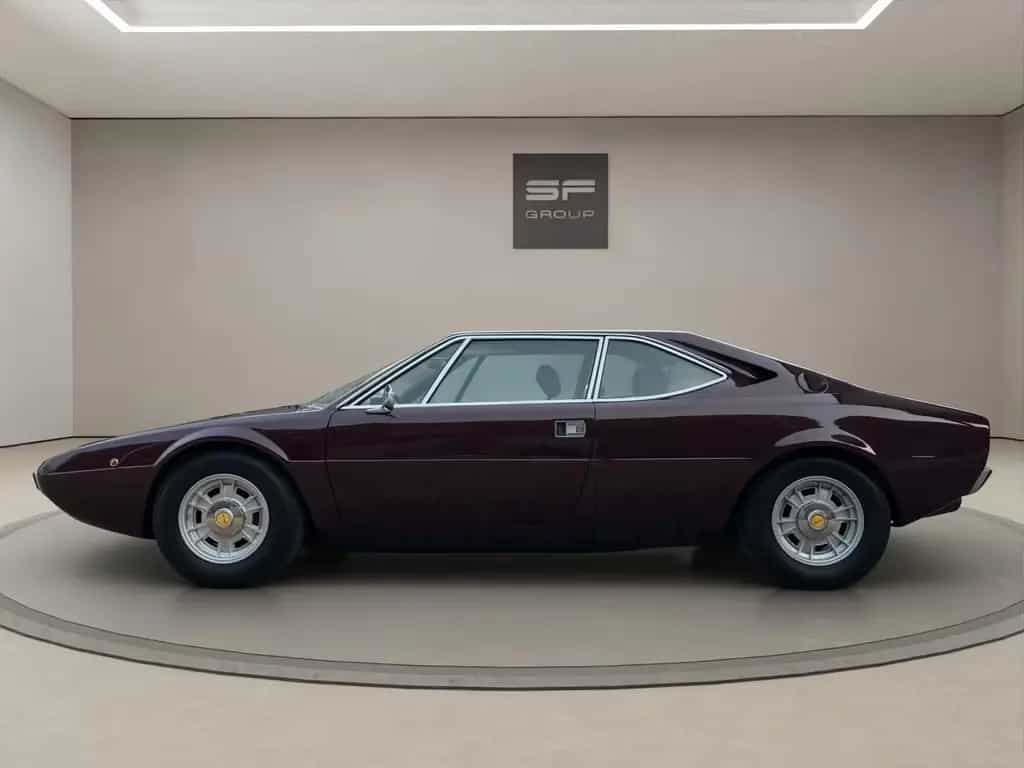 Ferrari Dino GT4 308 H-Zulassung-Rosso Cordoba-MÜNCHEN 07/1975-photo-1